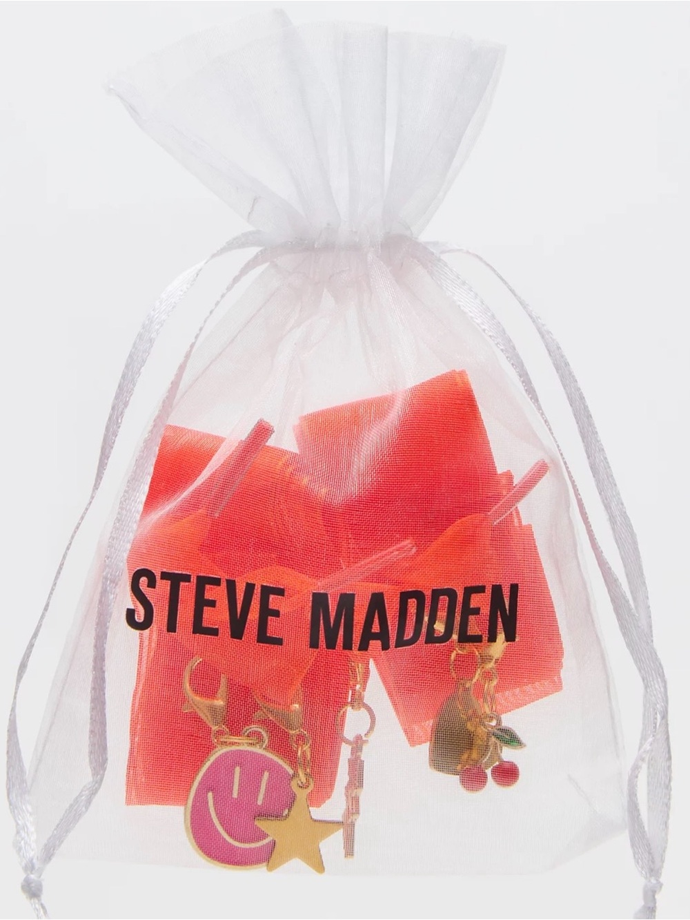 Steve Madden 5-pc. Shoe Charms with Dust Bag and Ribbon Shoe laces - Picture 10 of 10